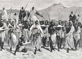 1th century - 
Swahili-Arab traders introduced.